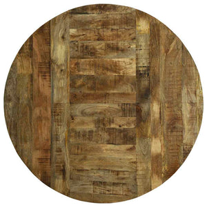 Tavolo da pranzo 160 x 160 x 76 cm legno di mango grezzo 358879