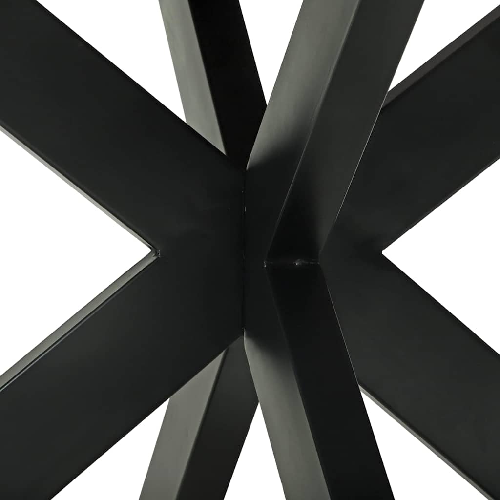 Tavolo da pranzo 160 x 160 x 76 cm legno massello di acacia 358880