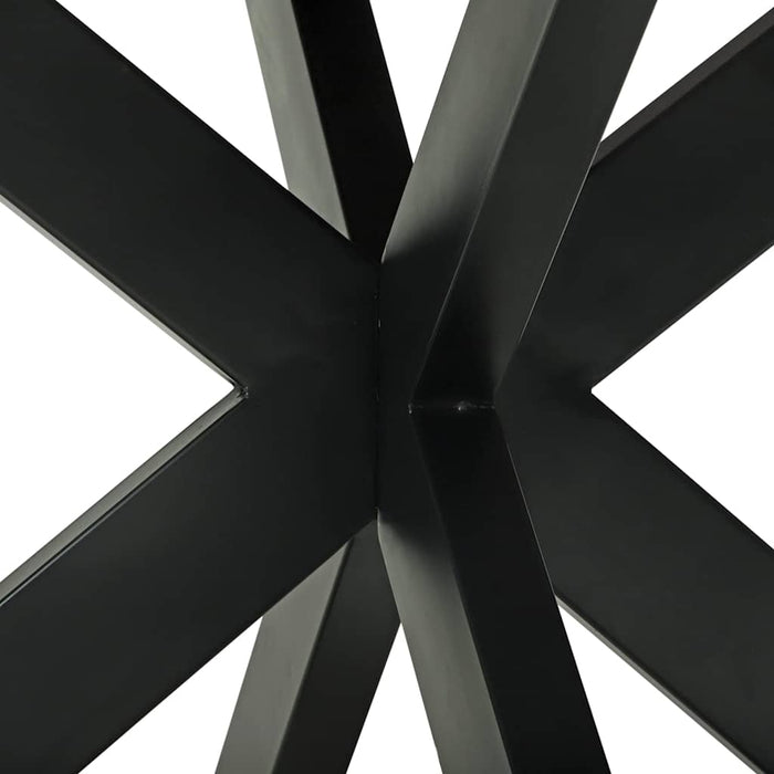 Tavolo da pranzo 160 x 160 x 76 cm legno massello di acacia 358880