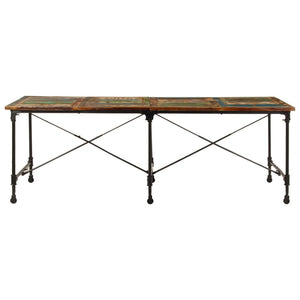 Tavolo da Pranzo 220x90x77 cm in Legno Massello di Recupero 358883