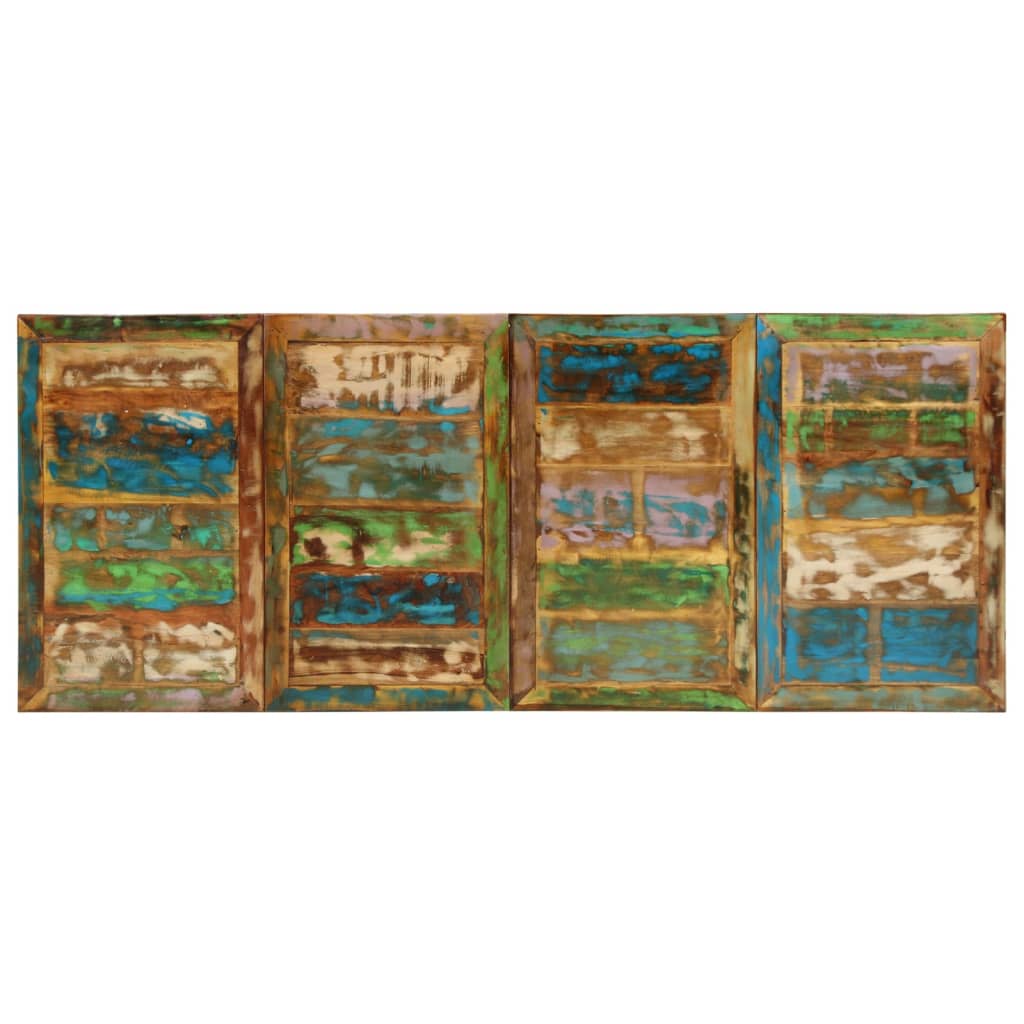 Tavolo da Pranzo 220x90x77 cm in Legno Massello di Recupero