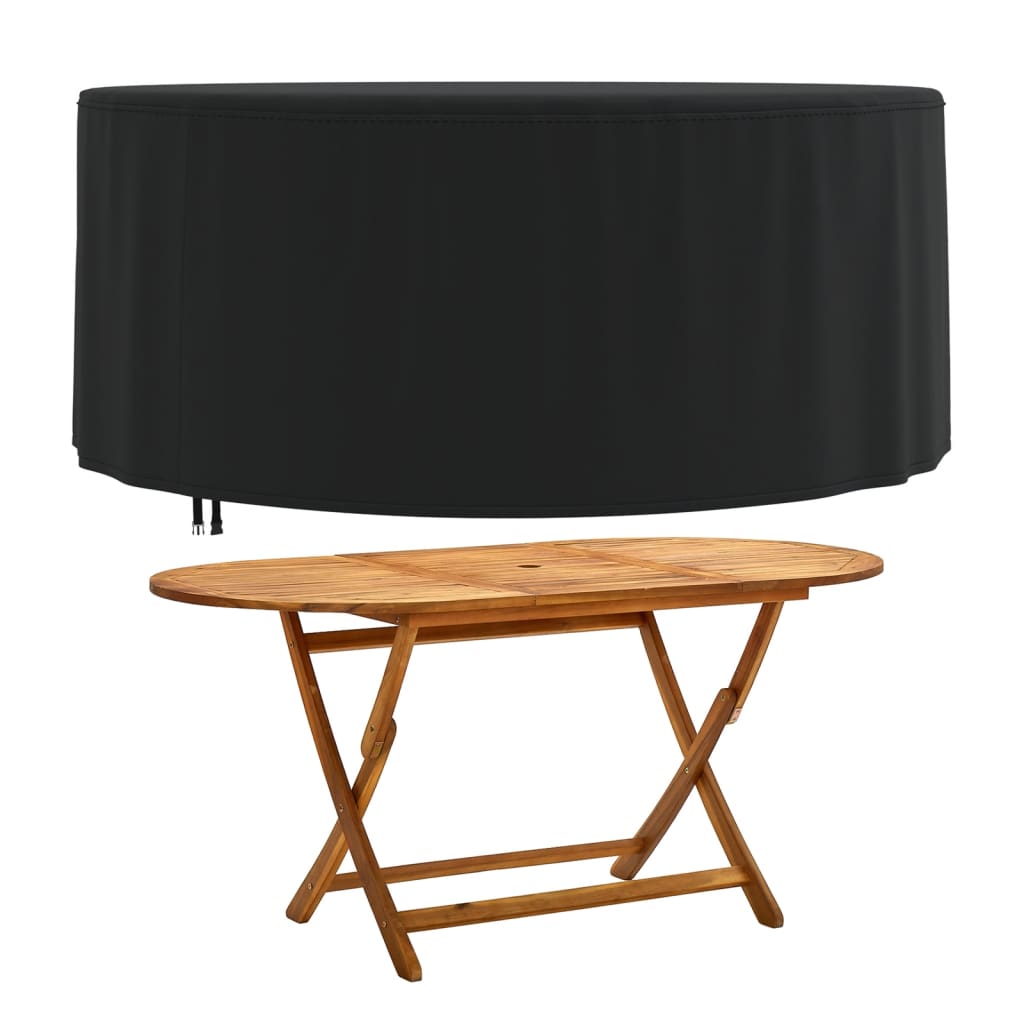 Coperture per Mobili da Giardino 2pz Ã˜ 182x71 cm 420D Oxfordcod mxl 84726