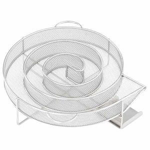 Generatore di Fumo Freddo Rotondo 19,5 cm in Acciaio Inox