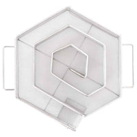 Generatore di Fumo Freddo 6 Angoli 22,5 cm in Acciaio Inox 30251