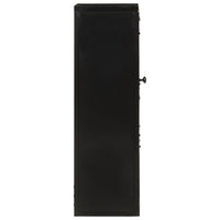 Mobile da Bagno 40x27x90 cm in Ferro e Legno Massello di Mango 358562