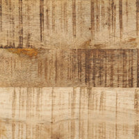 Mobile da Bagno 40x27x90 cm in Ferro e Legno Massello di Mango 358563