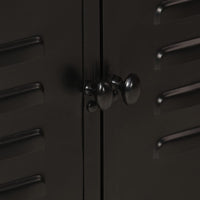 Mobile Lavabo da Bagno-Armadietto da bagno 55x35x60 cm Ferro e Legno Massello Mango