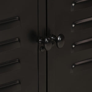 Mobile Lavabo da Bagno-Armadietto da bagno 55x35x60 cm Ferro e Legno Massello Mango