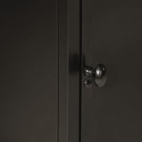 Mobile da Bagno 40x30x60 cm in Ferro e Legno Massello di Mango 358566