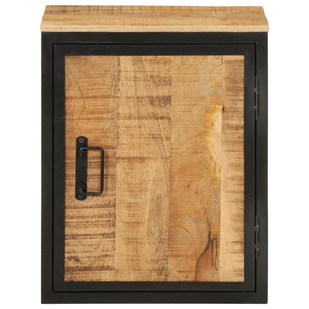 Mobile da Bagno 40x30x50 cm in Legno Massello di Mango e Ferro 358573
