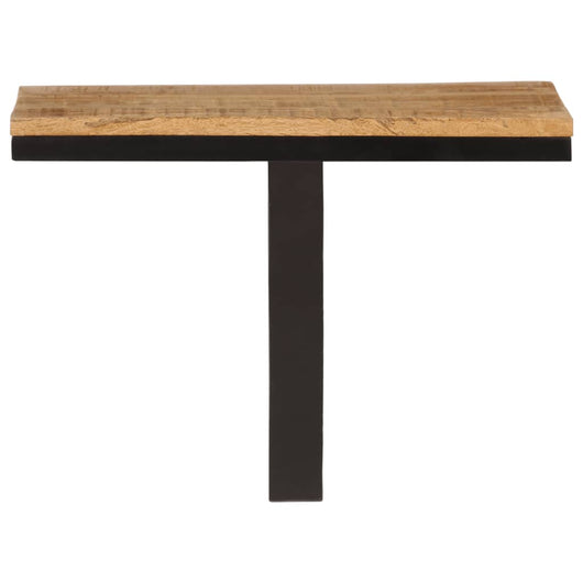 Mensola da Parete 40x30x32 cm in Legno Massello Mango e Ferrocod mxl 112101