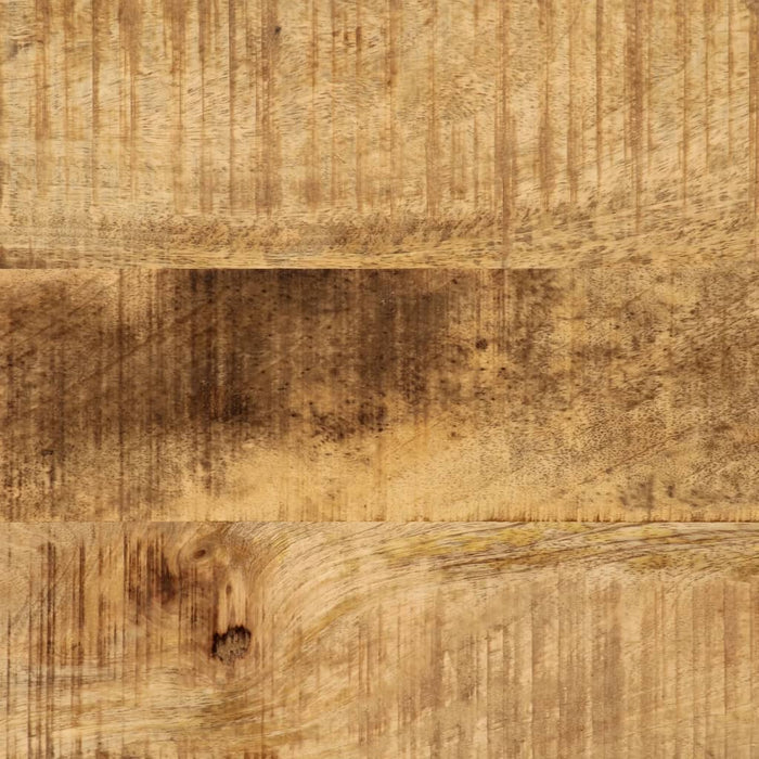 Tavolo Consolle 100x35x76 cm in Legno Massello di Mango e Ferro 358581