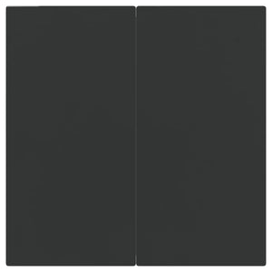 Set da Pranzo da Giardino 3 pz in Polyrattan e Acciaio 3203344