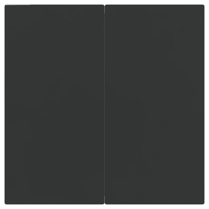 Set da Pranzo da Giardino 3 pz in Polyrattan e Acciaio 3203344