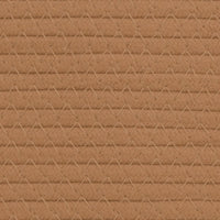 Cestini Portaoggetti 2pz Marrone e Bianco Ø24x18 cm in Cotone