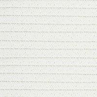 Cestino Portaoggetti Bianco Ø38x36 cm in Cotone 358477