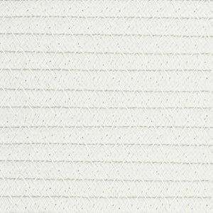 Cestino Portaoggetti Bianco Ø38x36 cm in Cotone 358477