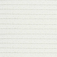 Cestino Portaoggetti Beige e Bianco Ø51x33 cm in Cotone 358491
