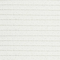 Cestino Portaoggetti Nero e Bianco Ø49x65 cm in Cotone 358495