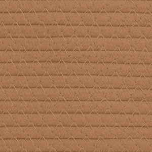 Cestino Portaoggetti Marrone Ø40x35 cm in Cotone