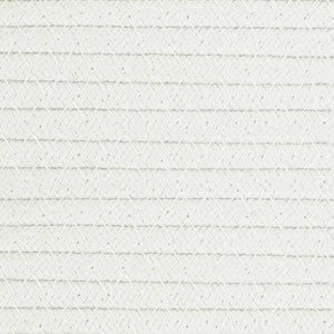 Cestino Portaoggetti Bianco Ø40x35 cm in Cotone 358497