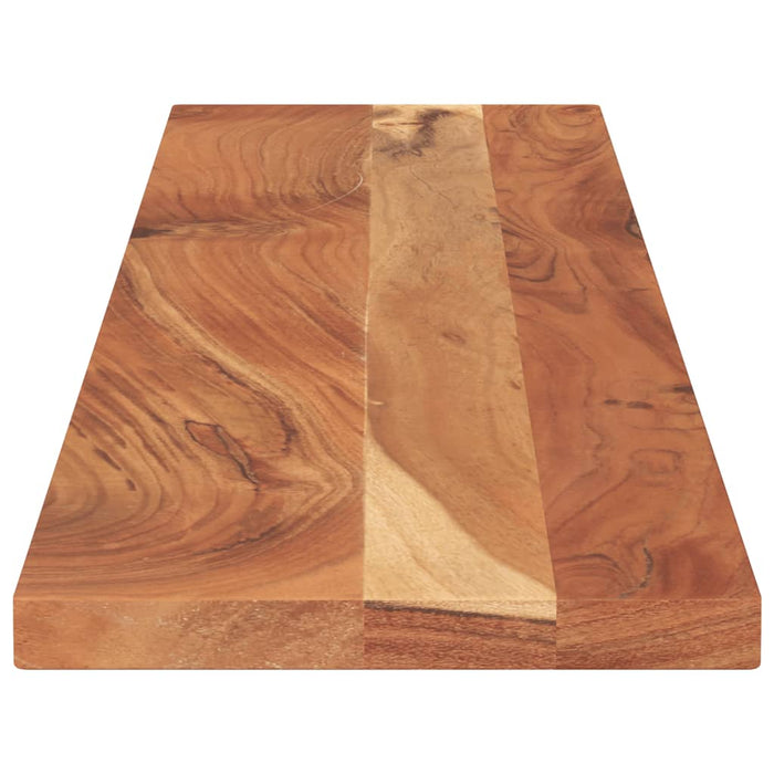 Piano Tavolo 180x20x3,8 cm Rettangolare Legno Massello Acacia