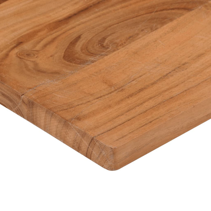 Piano Tavolo 180x20x3,8 cm Rettangolare Legno Massello Acacia 370954