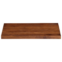 Piano Tavolo 90x50x2,5 cm Rettangolare in Massello di Recupero