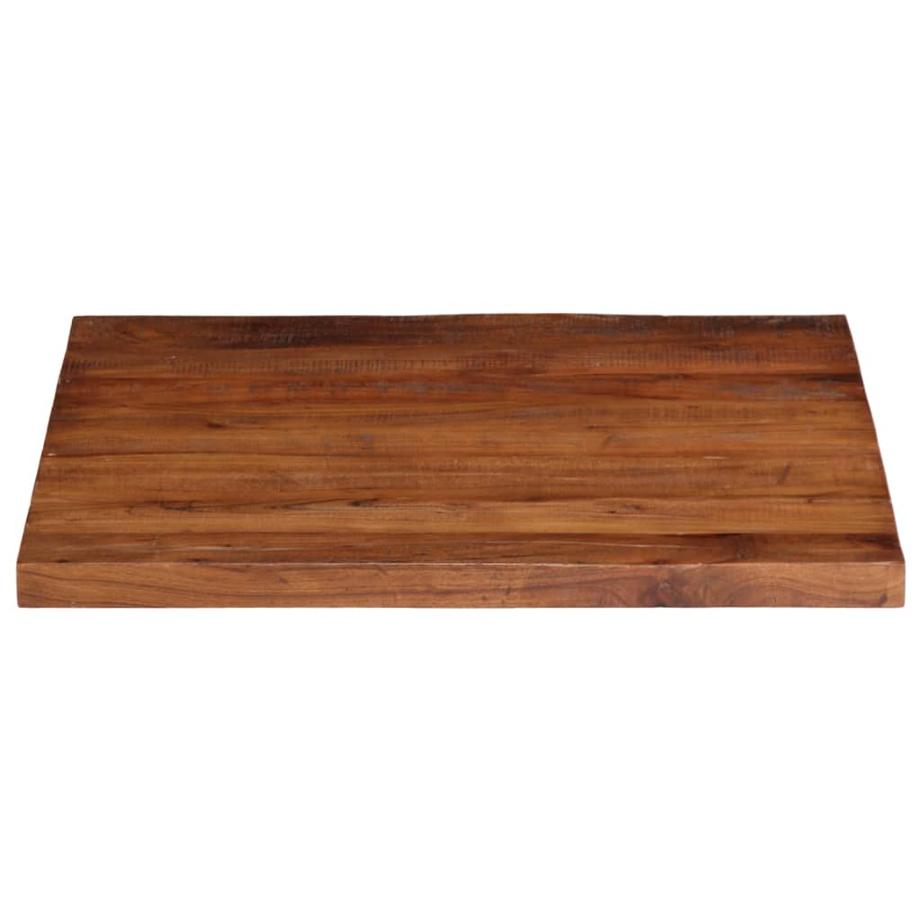 vidaXL Piano Tavolo 70x70x2,5 cm Quadrato Legno Massello di Recupero