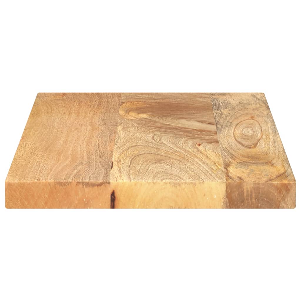 Piano per Tavolo 50x40x2,5 cm Rettangolare Legno Massello Mango