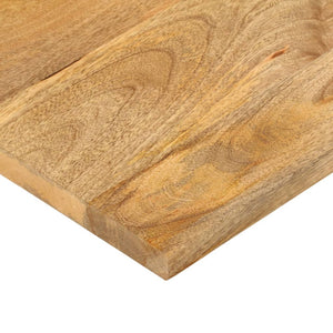 Piano Tavolo 100x50x2,5 cm Rettangolare Legno Massello di Pino 371461