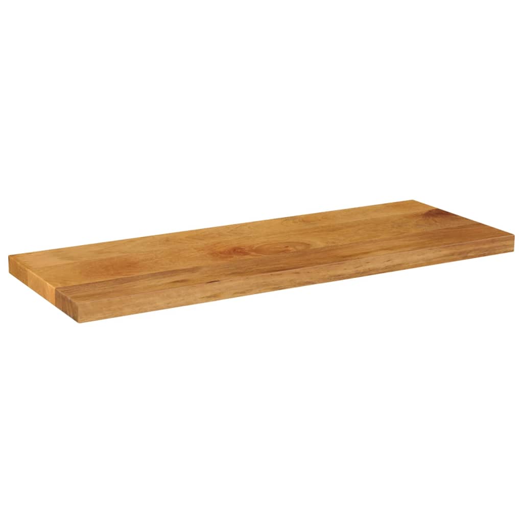 vidaXL Piano per Tavolo 90x20x2,5 cm Rettangolare Legno Massello Mango