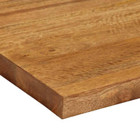 vidaXL Piano per Tavolo 100x20x3,8cm Rettangolare Legno Massello Mango