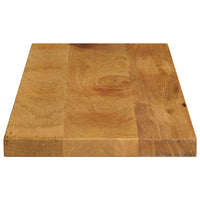 Piano per Tavolo 70x40x3,8 cm Rettangolare Legno Massello Mango 371642