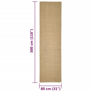 Tappeto in Sisal per Tiragraffi 80x300 cm 3203419