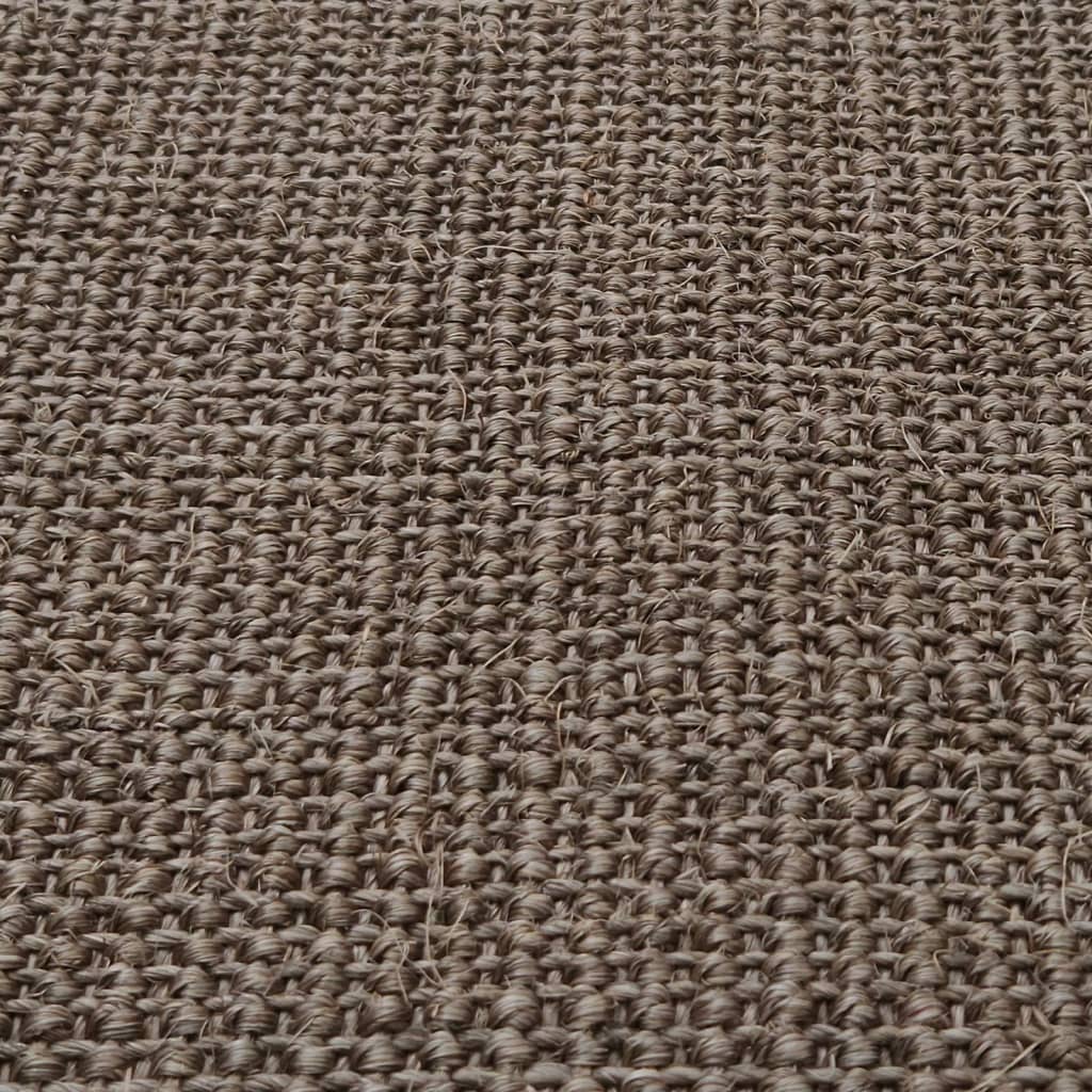 Tappeto in Sisal per Tiragraffi Marrone 66x200 cm 3203447