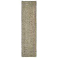 Tappeto in Sisal per Tiragraffi Tortora 80x300 cm 3203491