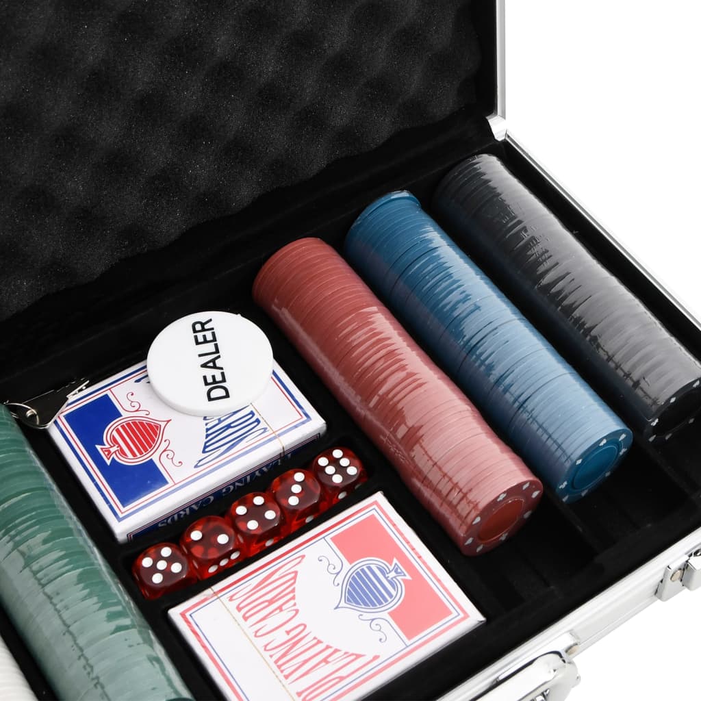 Set di Fiches da Poker 300 pz 4 g 80415
