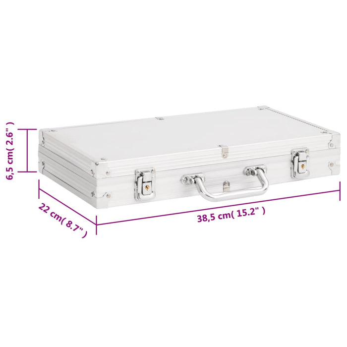 Set di Fiches da Poker 300 pz 4 g 80415