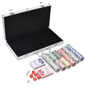 Set di Fiches da Poker 300 pz 11,5 gcod mxl 107401
