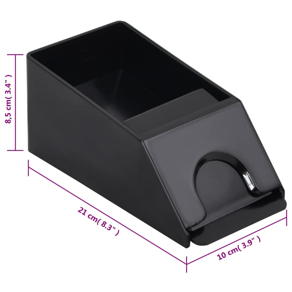 Distributore di Carte Nero 2 Mazzi 80420
