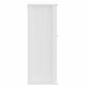Mobile da Bagno a Muro BERG Bianco 40x27x71,5 cm Massello Pino 358548