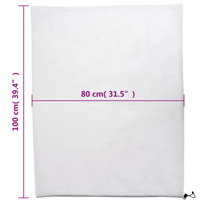 Coperture con Coulisse per Piante 8pz 70 g/m² 0,8x1 m 3203516