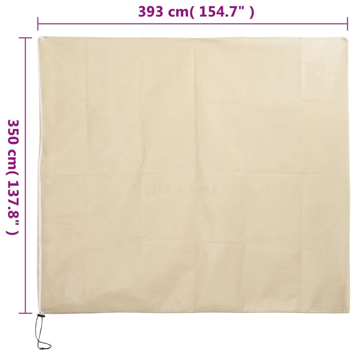 Coperture con Cerniera per Piante 10pz 70 g/m² 3,93x3,5 m 3203582