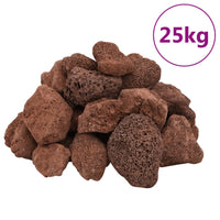 Rocce Vulcaniche 25 kg Rosse 5-8 cm 155316