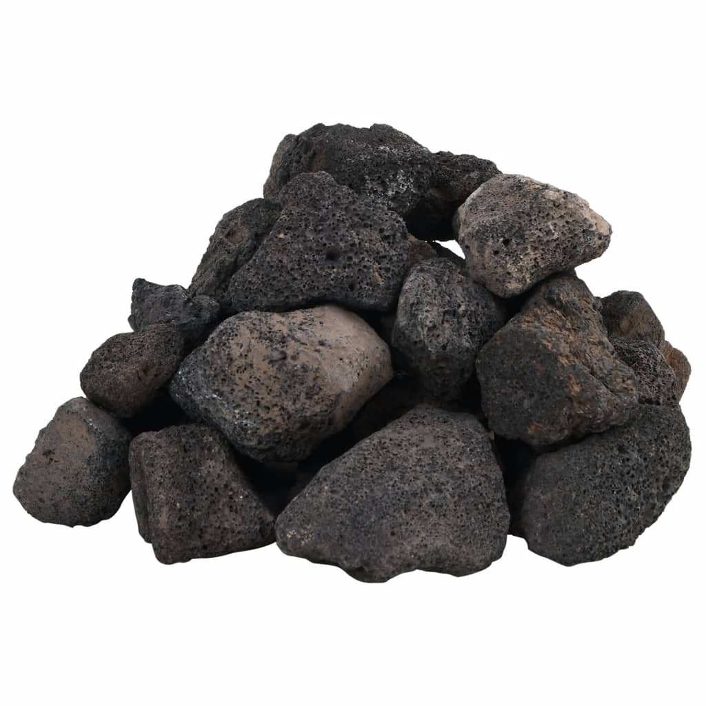 Rocce Vulcaniche 10 kg Nere 5-8 cm 155321