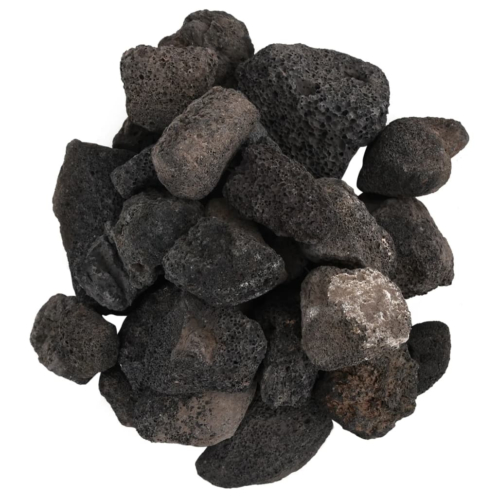 Rocce Vulcaniche 10 kg Nere 5-8 cm 155321