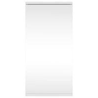 Armadietto Angolare con Specchio da Bagno-Mobiletto a specchio Bianco 30x24x60 cm