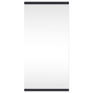 Armadietto Angolare con Specchio da Bagno Grigio 30x24x60 cm 357978
