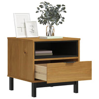 Tavolino FLAM 50x50x50 cm in Legno Massello di Pinocod mxl 126895